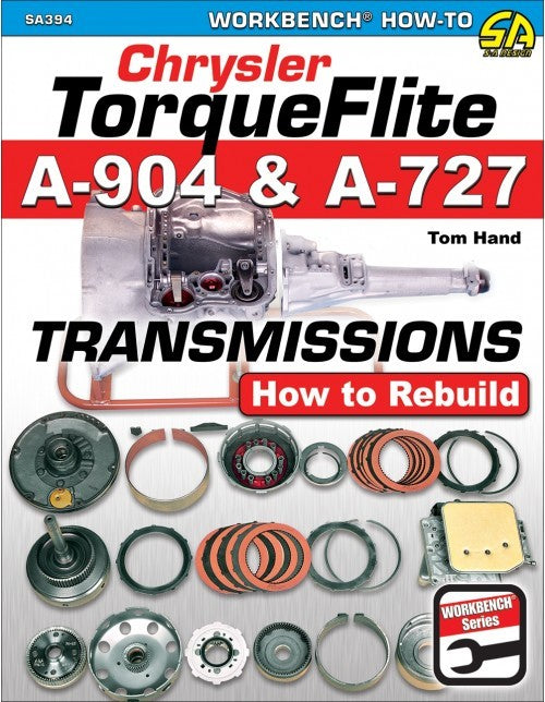 S-A Books Chrysler Torqueflite A90 4 and A727 Transmissions SABSA394