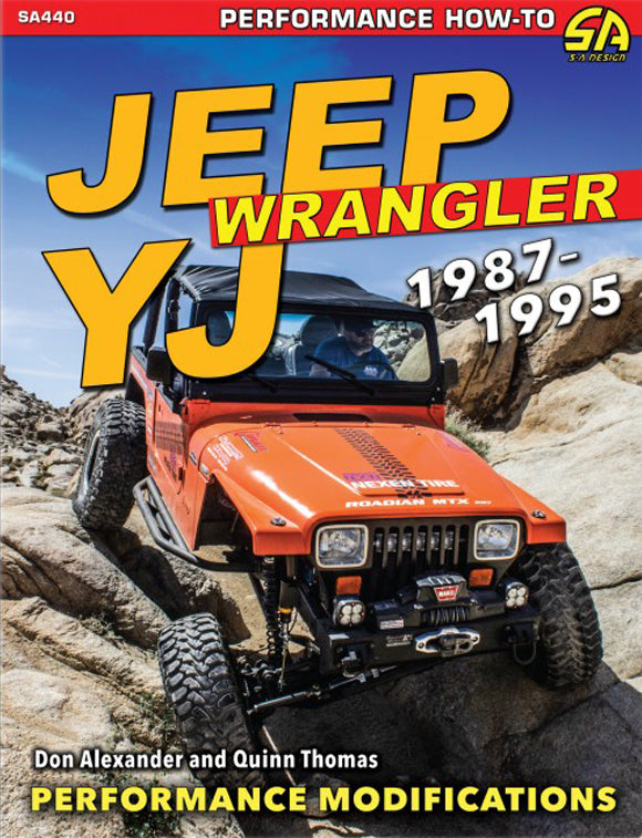 S-A Books Jeep Wrangler YJ 1987-19 95: Performance Modifica SABSA440