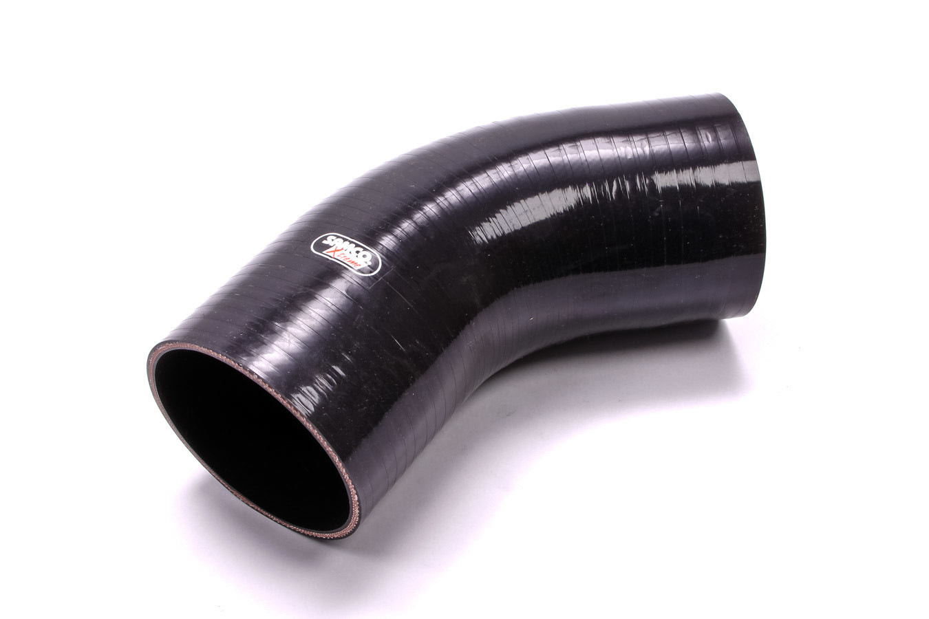 Samco Sport 3-1/2in Xtreme 45 Deg Elbow Black SAMXE4589BLACK
