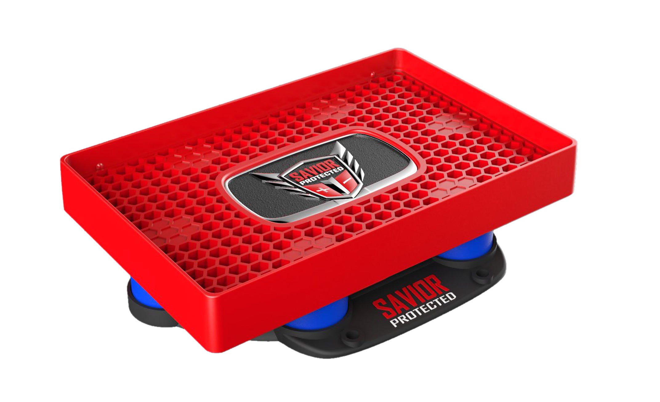 Savior Products Savior Battery Tray JR. Universal Red SAVSAVIOR-JR