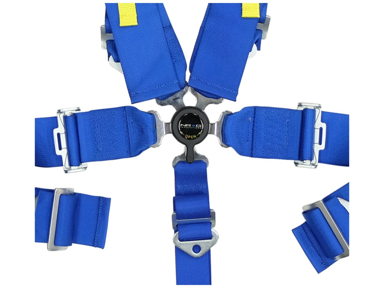 NRG Belt Harness SFI 16.1 5PT 3in. Seat / Cam Lock - Blue