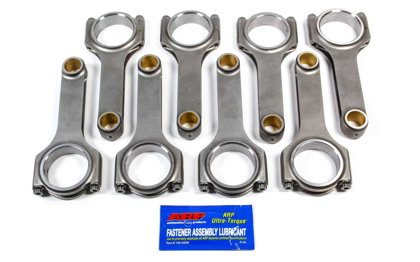 Scat SBC 4340 Forged H-Beam Rods 6.000 w/ARP2000 SCA2-350-6000-2100A
