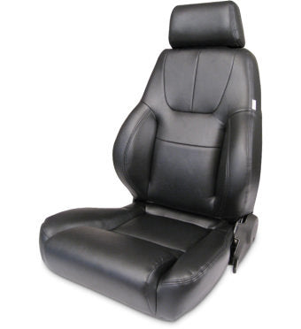 Scat Elite Lumbar Seat - LH - Black Vinyl SCA80-1200-51L