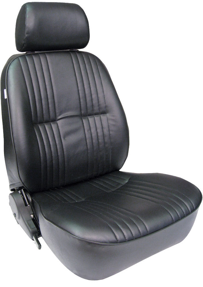 Scat PRO90 Recliner Seat w/ Headrest - RH Black Vnyl SCA80-1300-51R