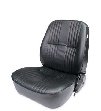 Scat PRO90 Low Back Recliner Seat - LH - Black Vinyl SCA80-1400-51L