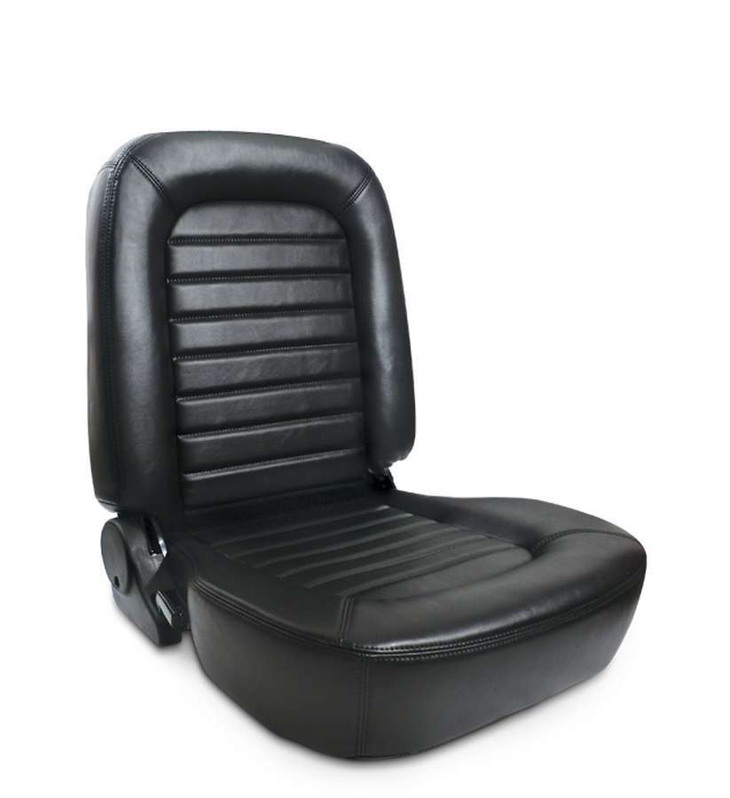 Scat Classis Muscle Car Seat - LH - Black Vinyl SCA80-1550-51L