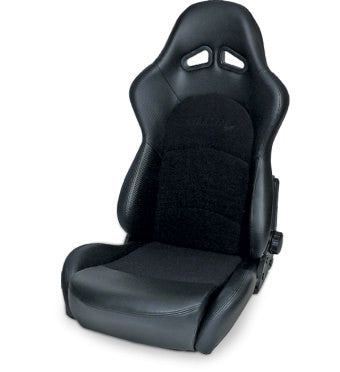 Scat Sportsman Pro Racing Seat - Blk Velour/Vinyl SCA80-1615-71