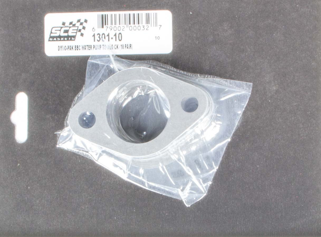 SCE Gaskets BBC Water Pump Gaskets (10pr) Dyno Pack SCE1301-10