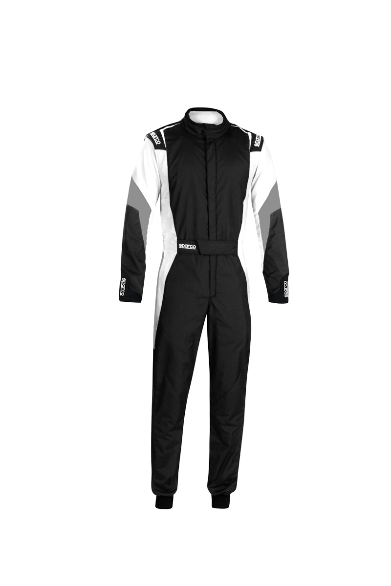 SPARCO Suit Competition (Boot Cuff) 52 Black/ White 001144B52NBGR