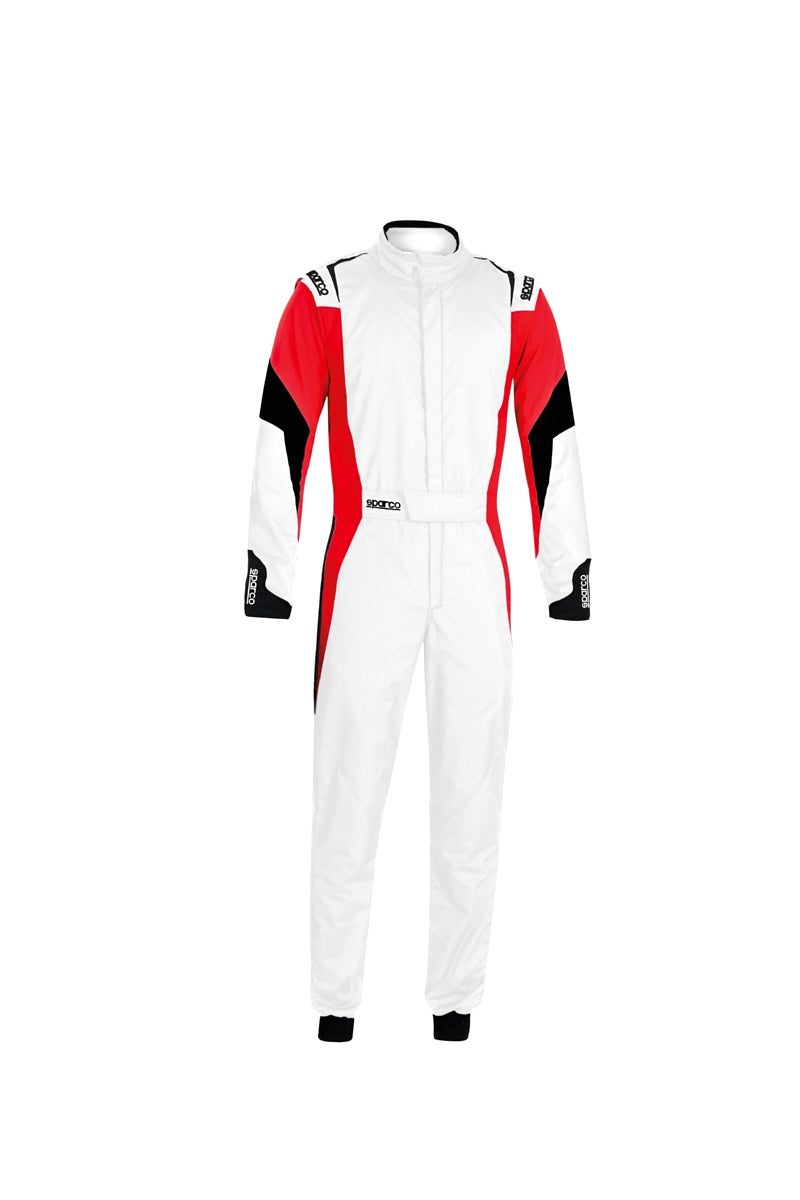 SPARCO Suit Competition (Boot Cuff) 58 White/Red 001144B58BRNR