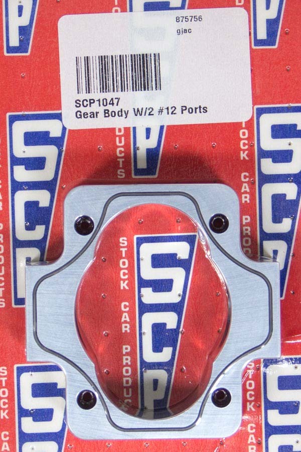 Stock Car Prod-Oil Pumps Gear Body W/2 #12 Ports 1.450 SCP1047