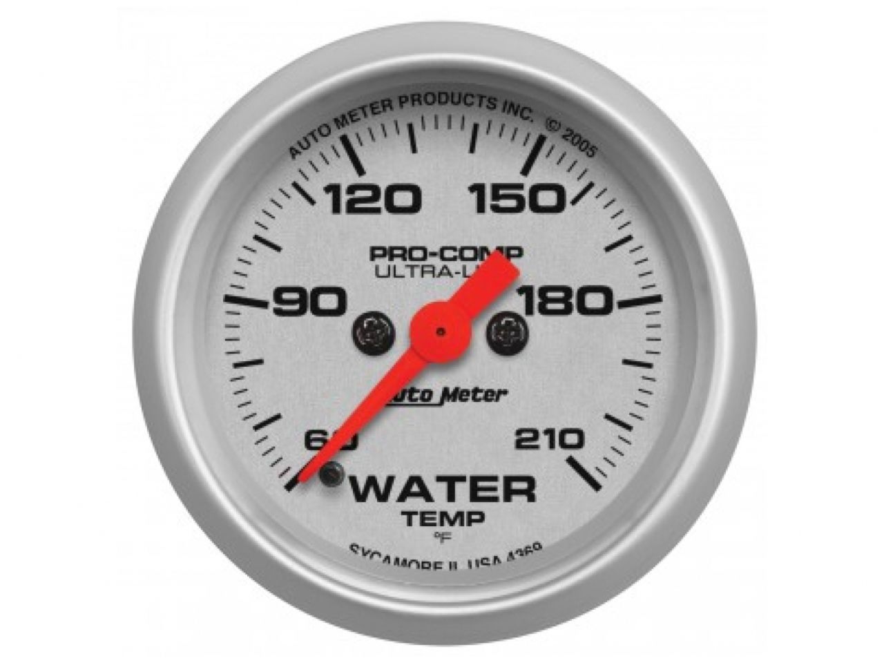 Autometer Water Temp Gauge 4369 Item Image