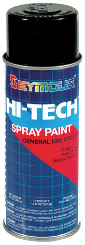 Seymour Paint Hi-Tech Enamels Gloss Black Paint SEY16-115