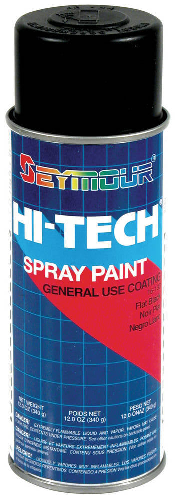 Seymour Paint Hi-Tech Enamels Flat Black Paint SEY16-133