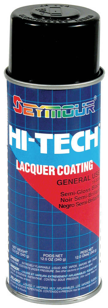 Seymour Paint Hi-Tech Lacquers Semi- Gloss Black SEY16-838