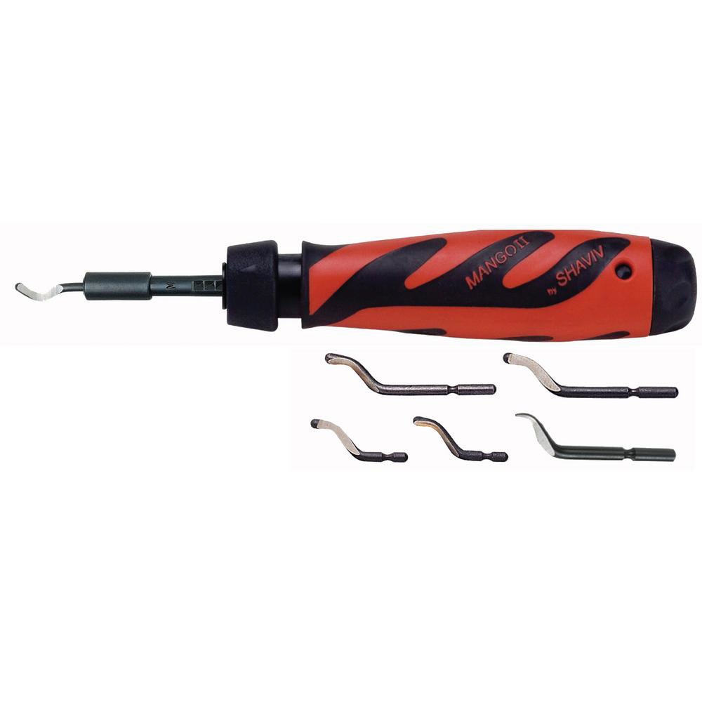 Shaviv USA Deburring Set Mango Multi-Blade Set SHA90094