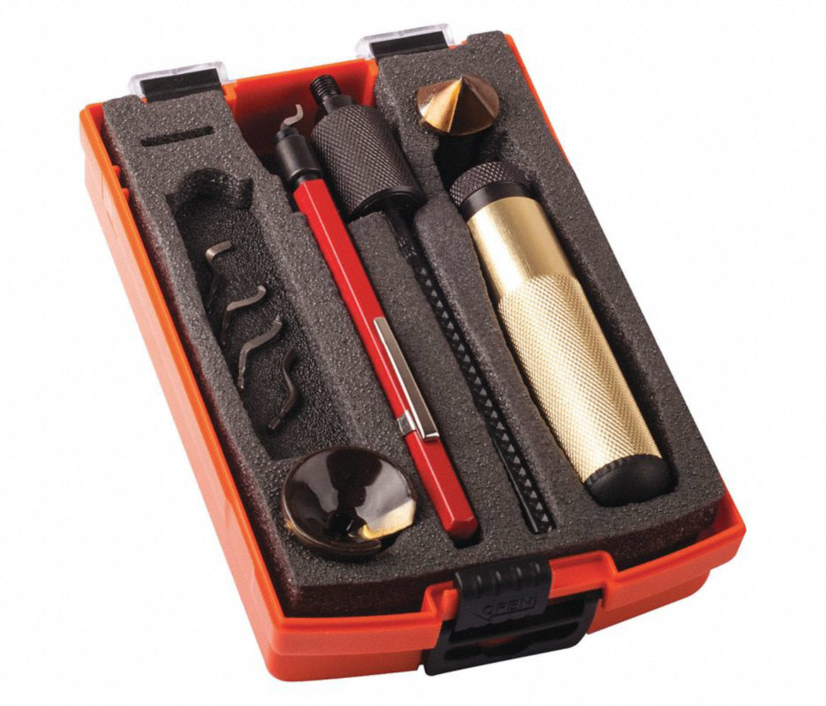 Shaviv USA Deburring Kit Auto-Burr 10pc Hand Deburring Set SHA90117