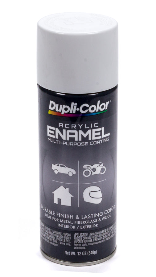 Dupli-Color Gloss White Enamel Paint 12oz SHEDA1670