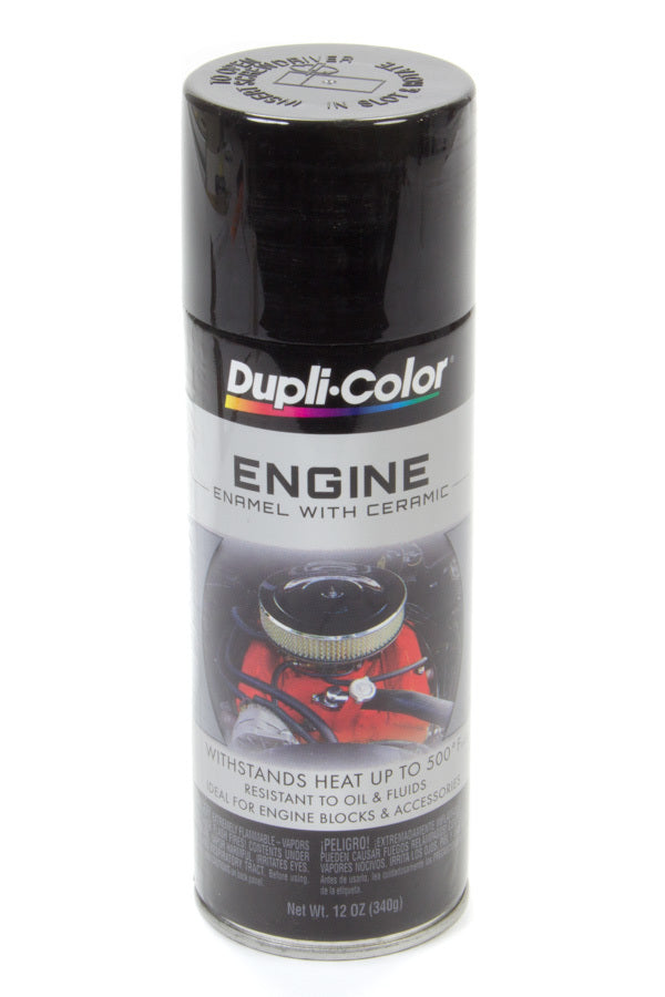 Dupli-Color Gloss Black Engine Paint 12oz SHEDE1613