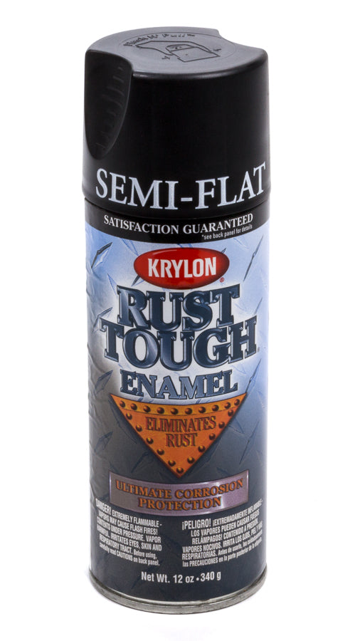 Dupli-Color Krylon Paint Rust Tough Enamal Semi-Flat Black SHERTA9203