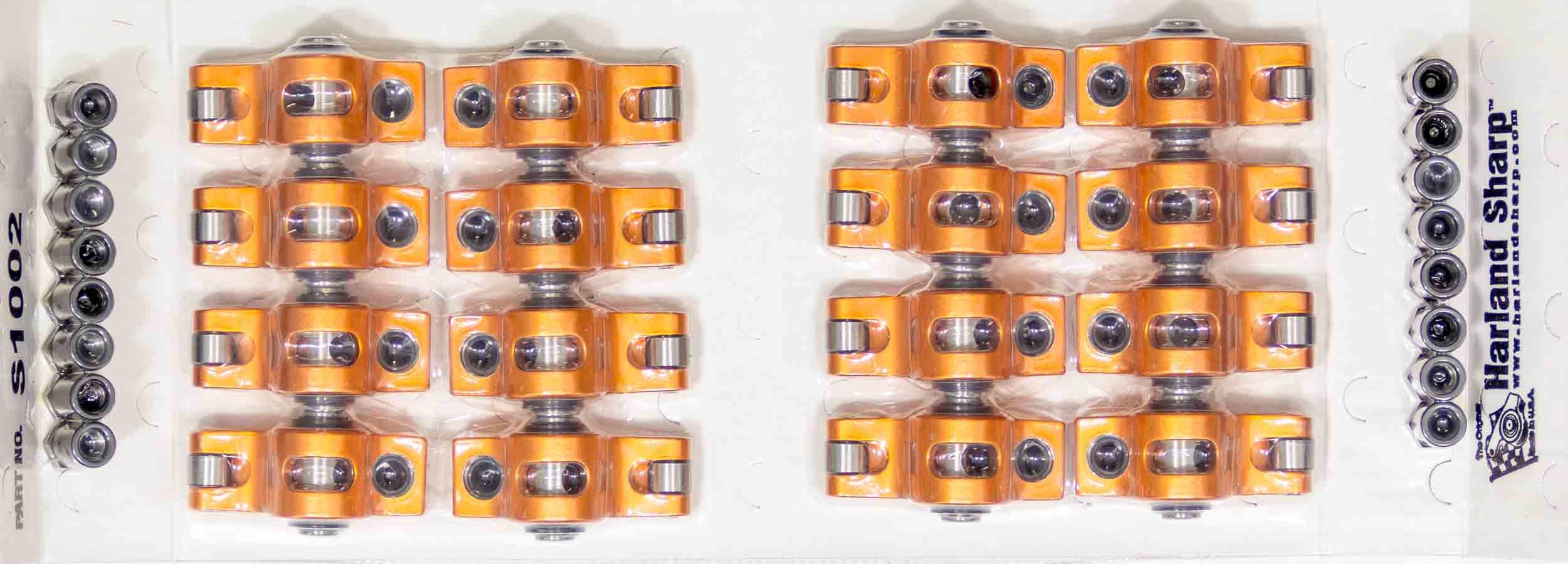 Sharp Rockers SBC Rocker Arms - 1.6 Ratio 3/8 Stud SHPS1002