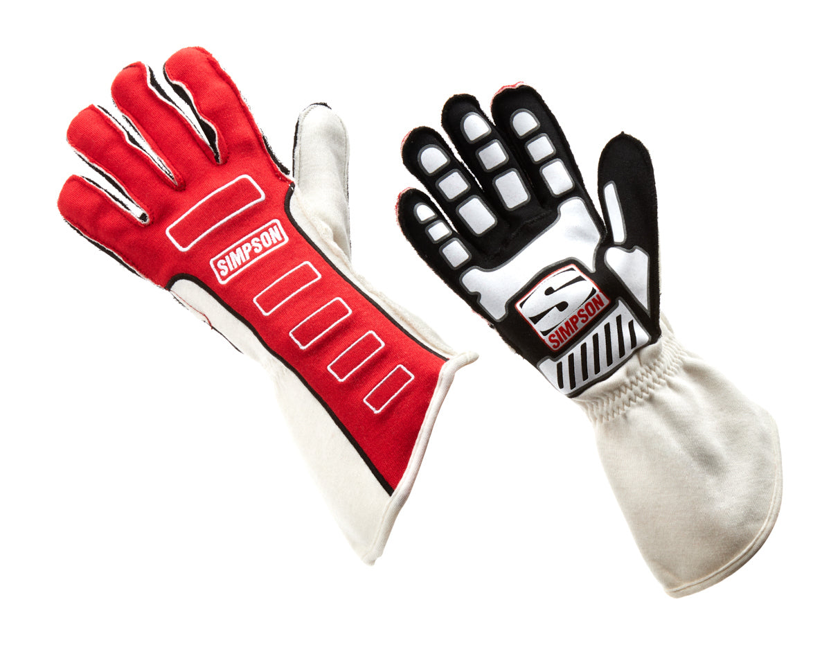 Simpson Competitor Glove Large Red Outer Seam SIM21300LR-O