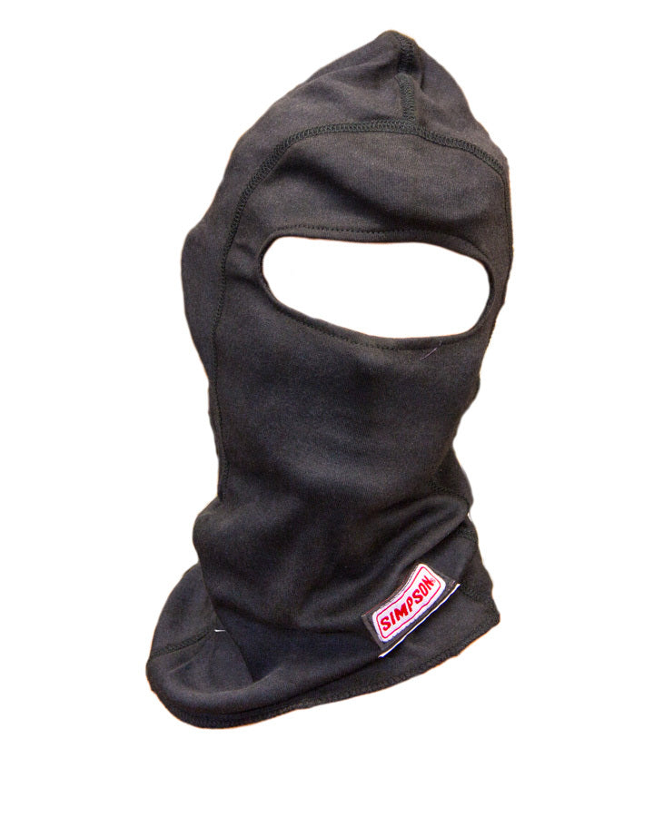 Simpson Carbon X Head Sock Single Eyeport Black SIM23000C