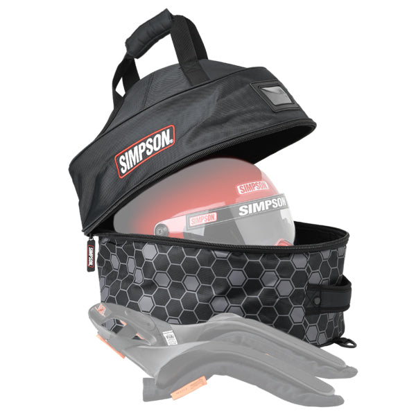 Simpson Helmet and FHR Combo Bag 2020 SIM23405