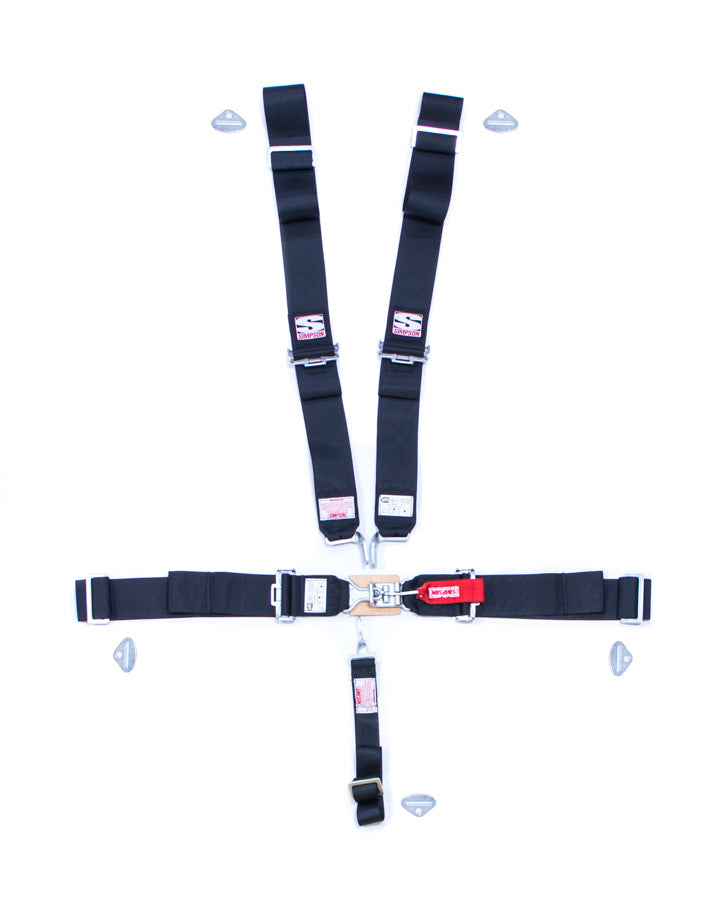 Simpson 5-pt Sport Harness Systm LL P/D B/I Ind 55in SIM29043BK