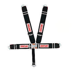 Simpson 5-PT Harness System FX P/D B/I Ind 62in SIM29073BK
