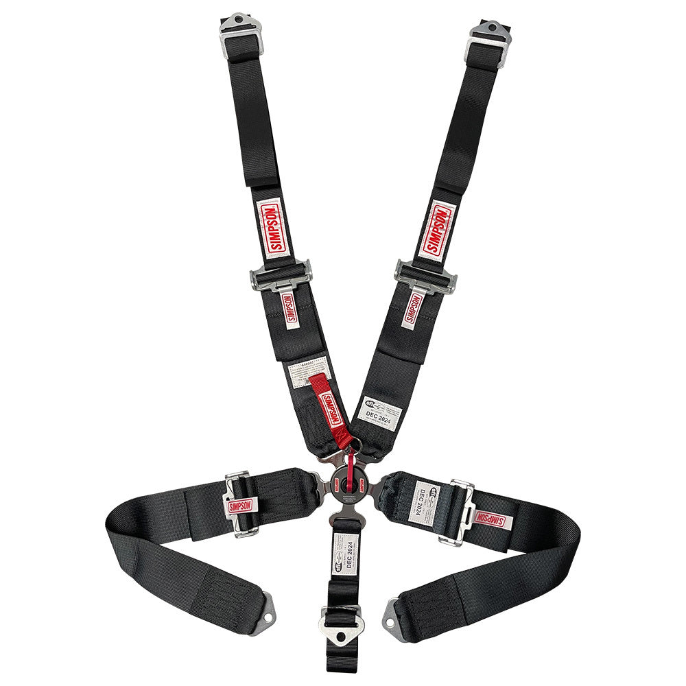 Simpson 5PT Harness System CL P/D HNR B/I IND 55in BK SIM29110BKH