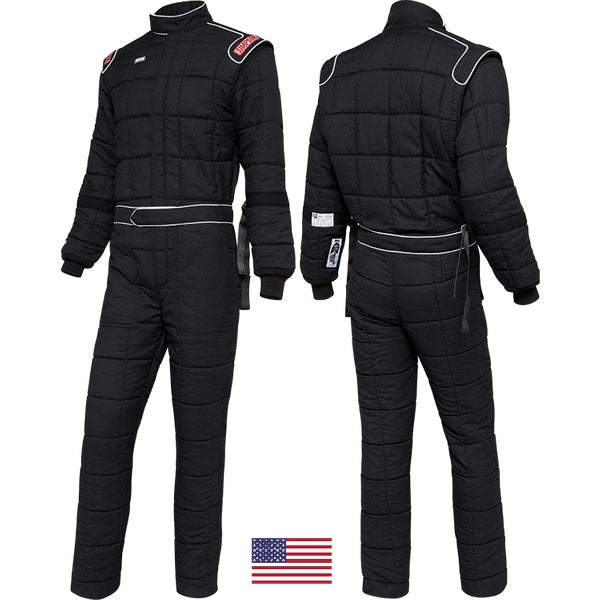 Simpson Suit Black Medium Drag SFI-15 SIM4902231