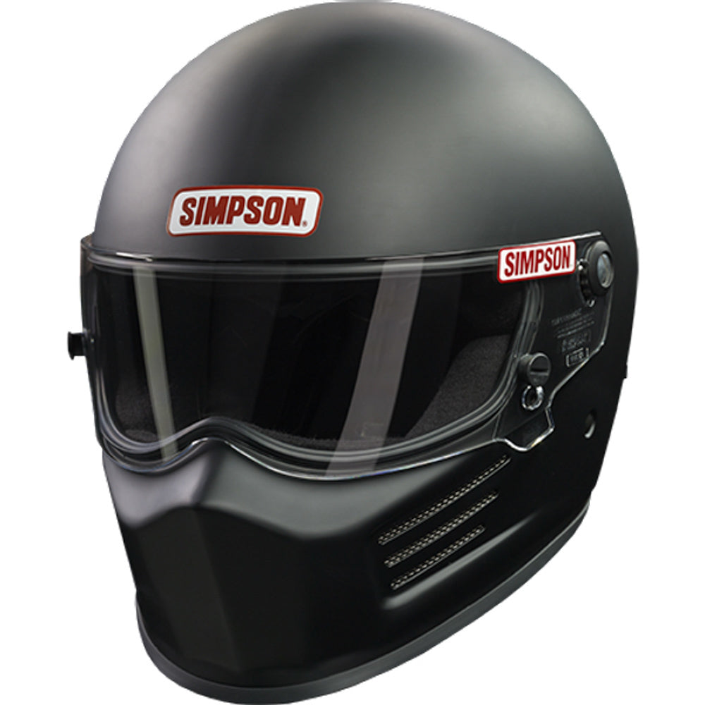 Simpson Helmet Bandit Small Flat Black SA2020 SIM7200018