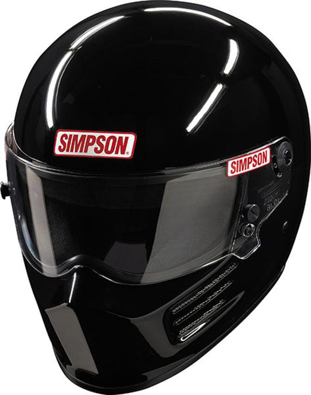 Simpson Helmet Bandit Medium Gloss Black SA2020 SIM7200022