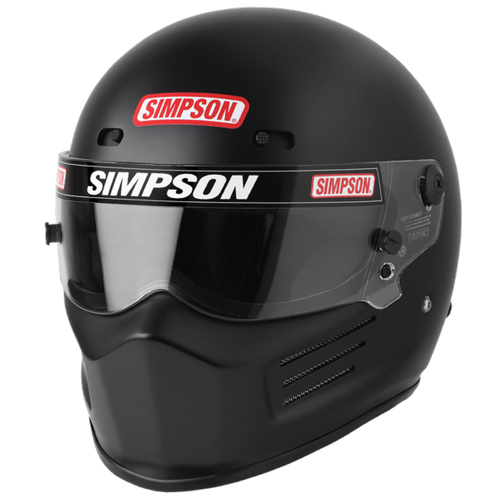 Simpson Helmet Super Bandit Small Black SA2020 SIM7210012