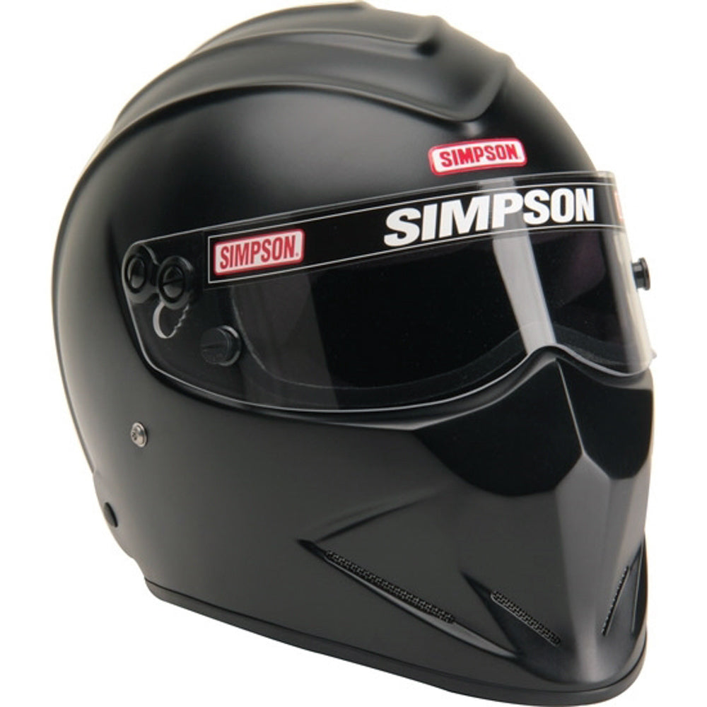 Simpson Helmet Diamondback 7-1/2 Flat Black SA2020 SIM7297128