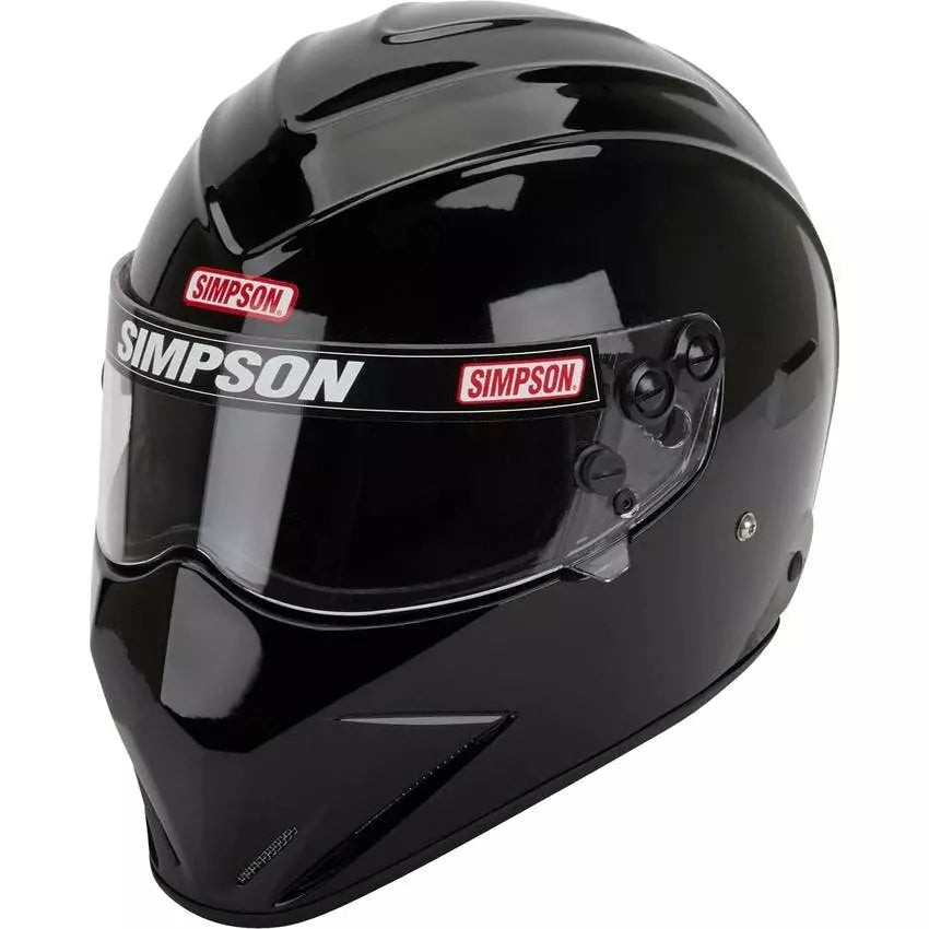 Simpson Helmet Diamondback 7-1/8 Black SA2020 SIM7297182