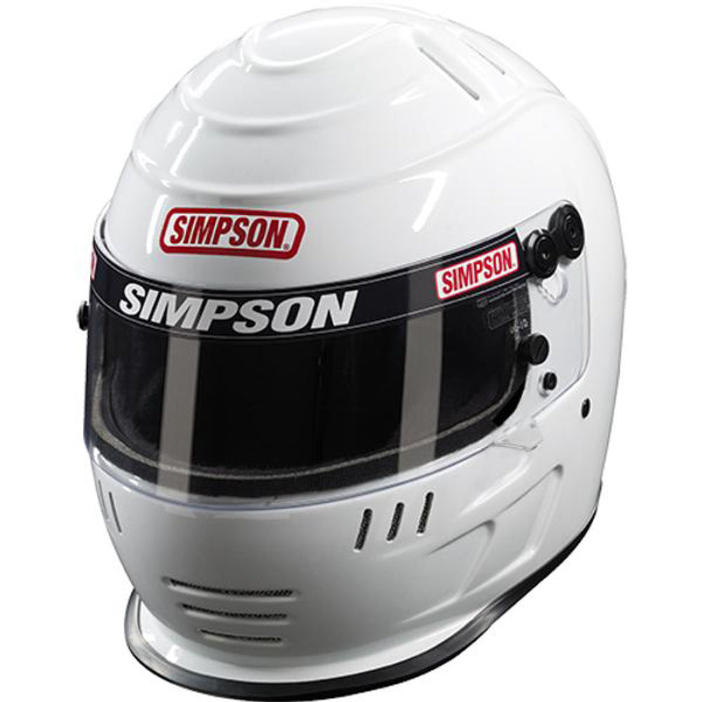 Simpson Helmet Speedway Shark 7-1/2 White SA2020 SIM7707121