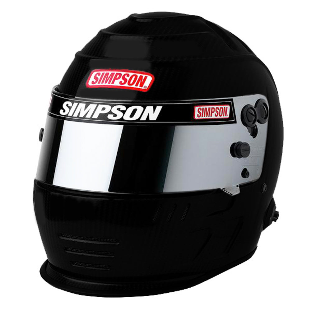 Simpson Helmet Speedway Shark 7-1/2 Flat Black SA2020 SIM7707128