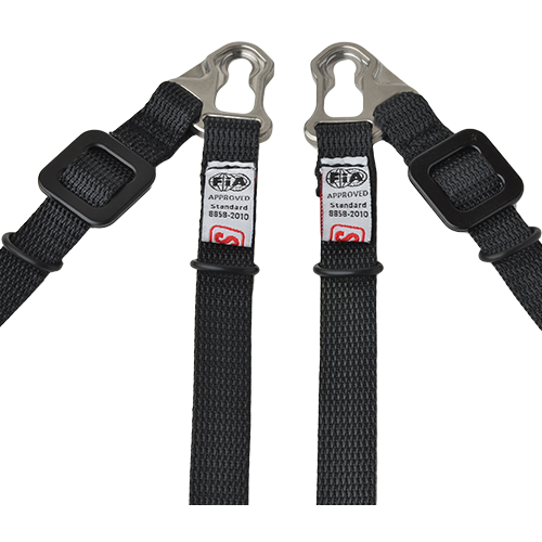 Simpson Helmet Tether Pair Hybrdis Sport Post Clip SIMHSPA