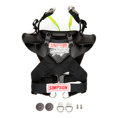 Simpson Hybrid Sport Youth w/ Sliding Tether -SFI SIMHSYTH11SAS