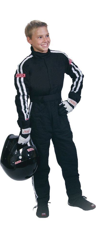 Simpson Suit Nomex Medium Jr D/L Black Premium SIMP402211