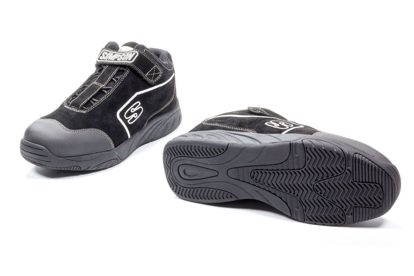 Simpson Pit Box Shoe Size 10 Black SIMPB100BK