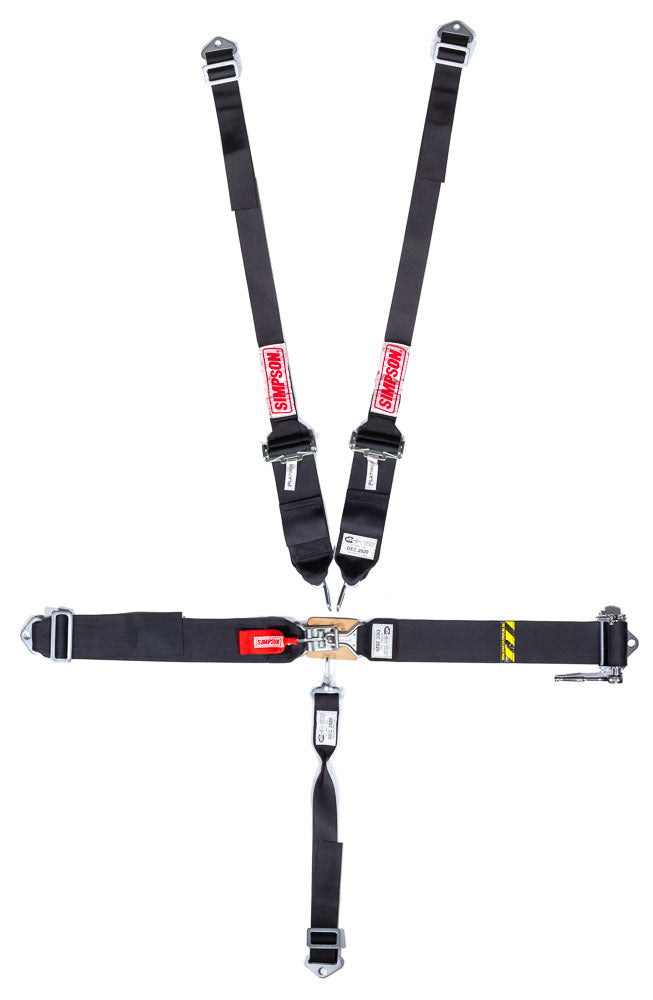 Simpson 5-PT Harness System Steel Ratchet Left SIMSB51203