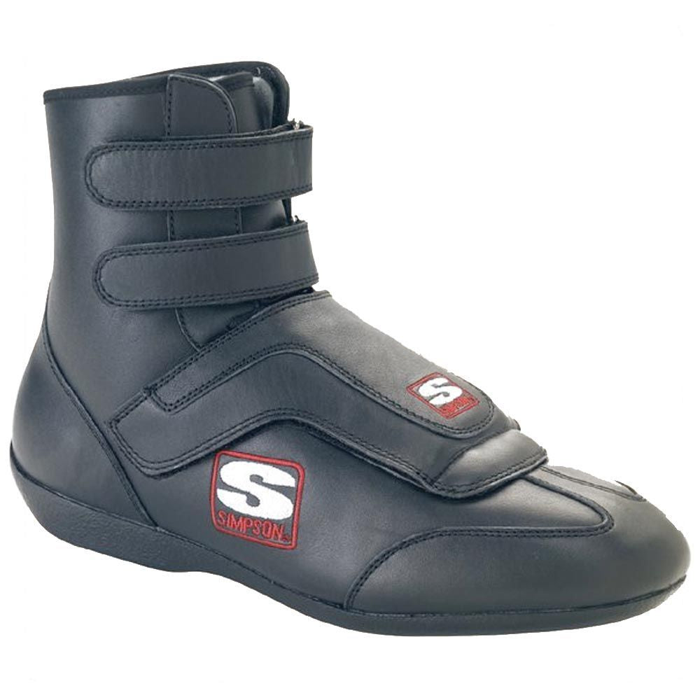 Simpson Sprint Shoe 10 Black SFI SIMSP100BK