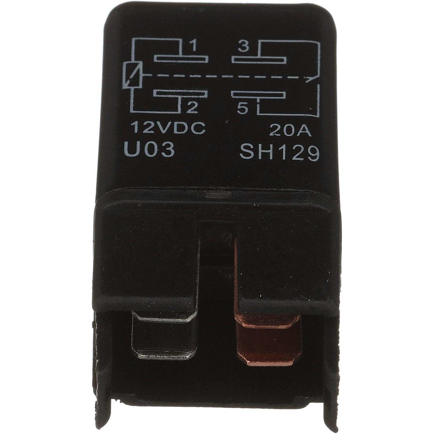 Intermotor A/C Compressor Control Relay  top view frsport RY-621