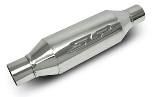 SLP Universal LoudMouth II 2.5in Inlet / Outlet Bullet-Type Muffler 310013818