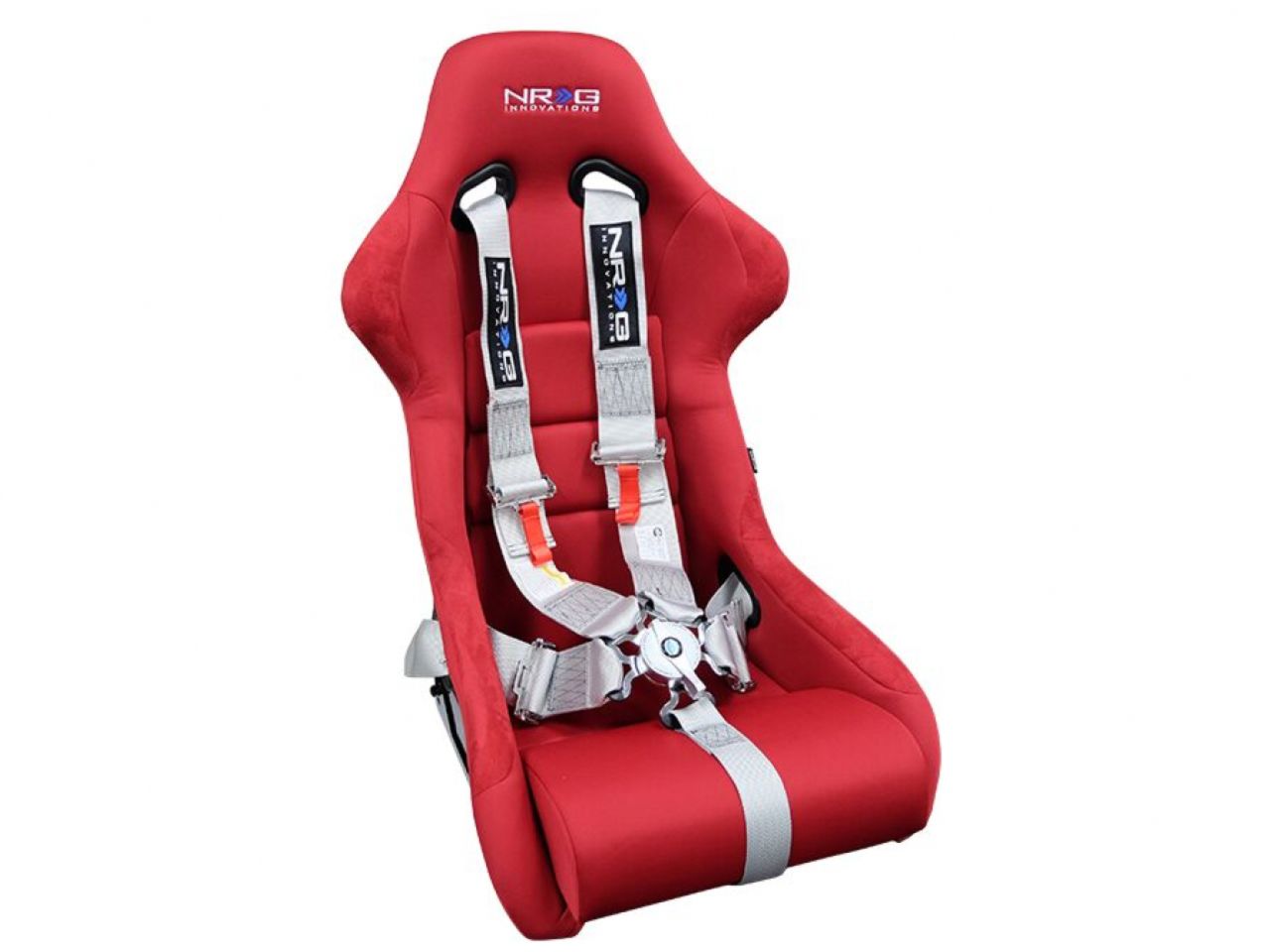 NRG 5 Pt 3inch Seat Belt Harness / Cam Lock- Silver