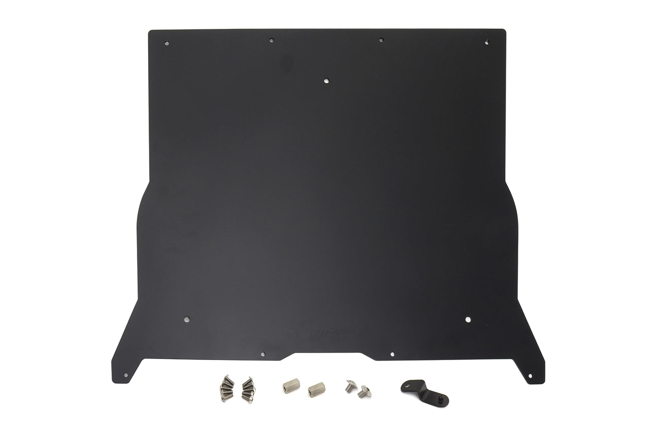 HPS Performance Products HPS Black Aluminum Skid Plate Undertray Protection Shield Tesla Model 3