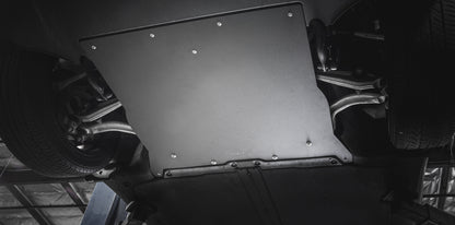 HPS Black Aluminum Skid Plate Undertray Protection Shield Tesla Model 3